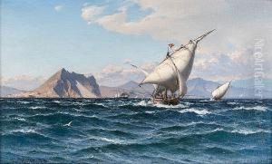 Shipping Off Gibraltar