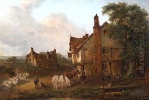 Halt At An Inn by Edwin Frederick Holt