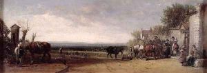 The Inn Door near Gravesend by Sir Augustus Wall Callcott