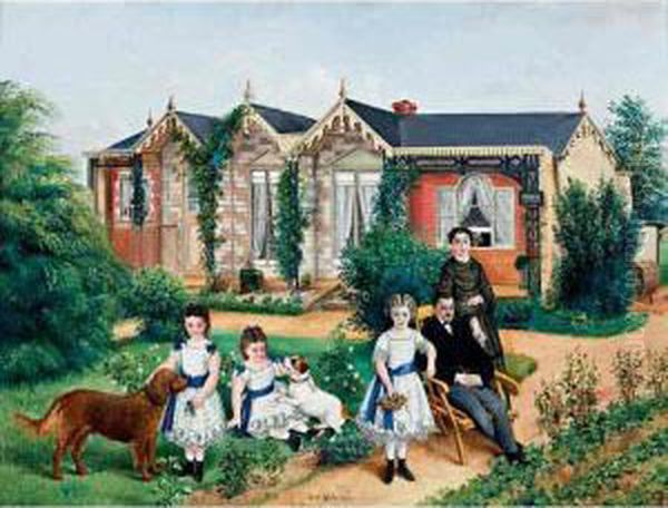 Family Group, Alma Cottage - view 1