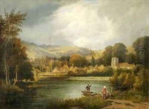 Streatley-on-Thames by Sir Augustus Wall Callcott