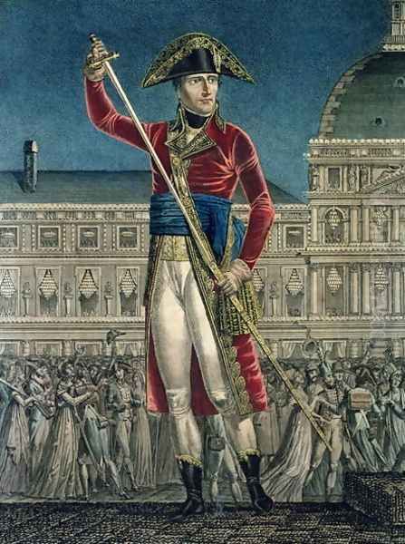 Bonaparte, First Consul (1769-1821) Replacing his Sword in its Sheath after the General Peace - view 1