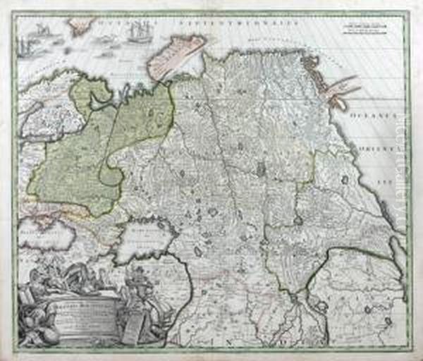 Generalis Totius Imperii Moscovitici Novissima Tabula - view 1