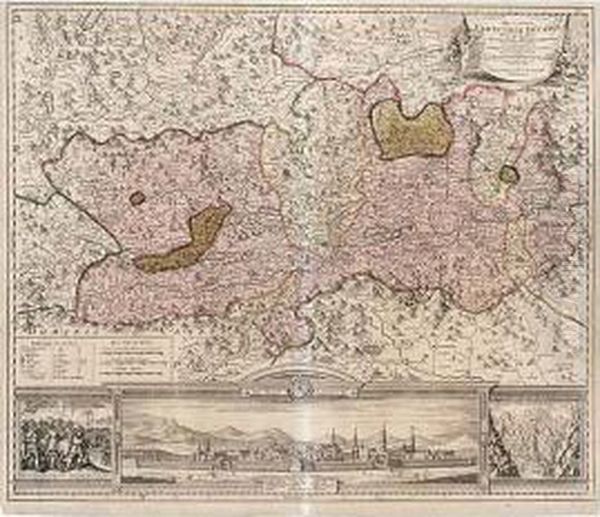 "die Stadt Clagenfurt", Nova Et Accurata Carinthiae Ducatus - view 1