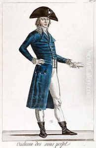 Costume of an Under-Prefect during the First Empire, c.1800 by Alexis Chataigner