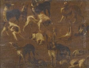 Hundemeute Mit Fasan Und Ente by Abraham Danielsz. Hondius