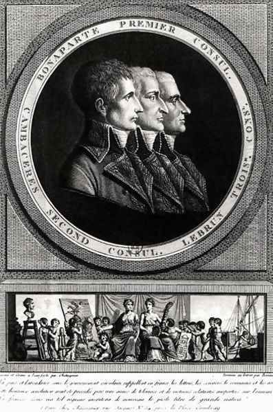 Portrait of the Three Consuls of the Republic, - view 1