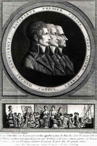 Portrait of the Three Consuls of the Republic, by Alexis Chataigner