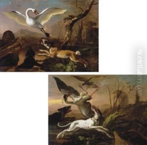 Chasse Au Cygne; Et Chasse Au Heron