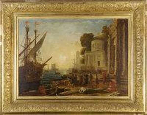 The Arrival Of The Queen Of Sheba - view 1