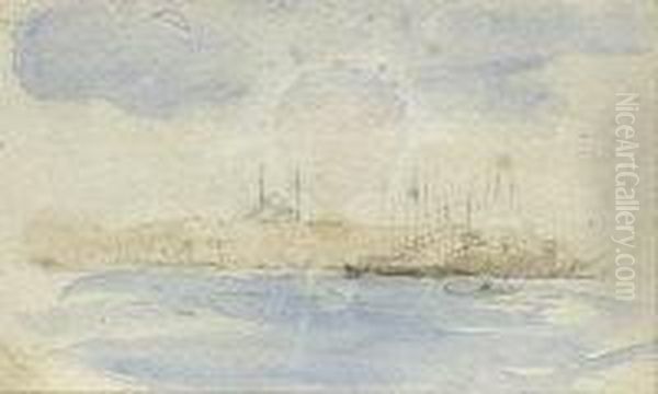 Sketch At Constantinople - view 1