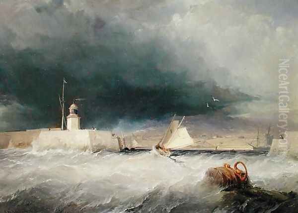 Port on a Stormy Day, 1835 - view 1