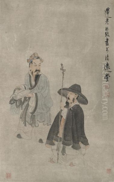 Two Scholars - view 1