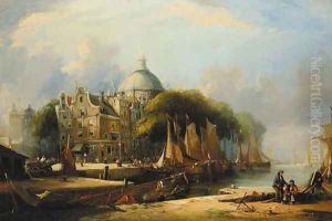 View on the Singel Canal, Amsterdam