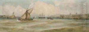 Greenwich Reach at full tide