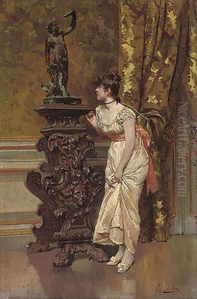 The lady and the faun - view 1