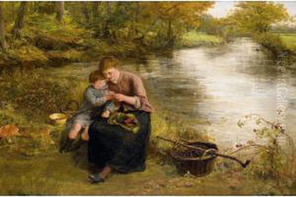 Blackberry Picking - view 1