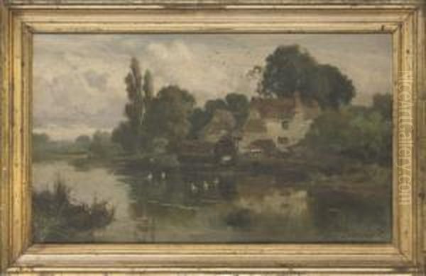 Ducks On A Pond - view 1