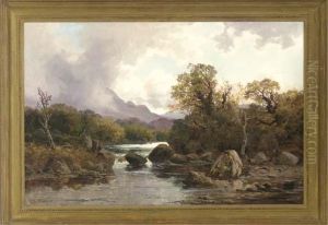 A Perfect Spot For Fishing by John Horace Hooper