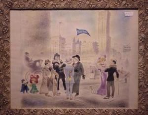 Sunny Side Of Broadway, 1908 And Little German Band, 1910:two