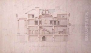Designs for Lough Crew House, County Meath, Ireland, c.1825