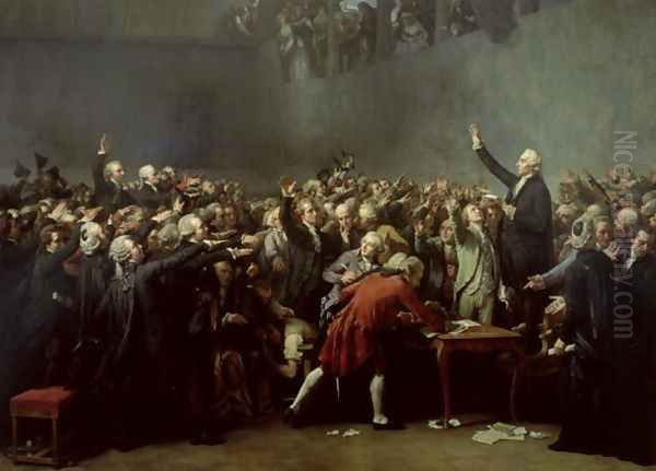 The Tennis Court Oath, 20th June 1789, 1848 - view 1