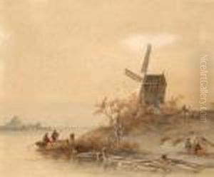 Figures By A Mill