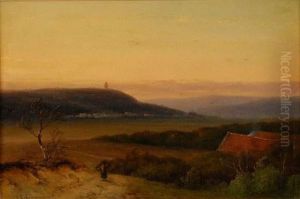 Paysage En Hollande
 Panneau