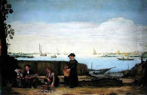 The Fish Sellers - view 1
