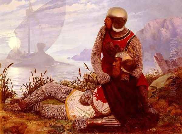 Mort D'Arthur (The Death of Arthur) by John Mulcaster Carrick