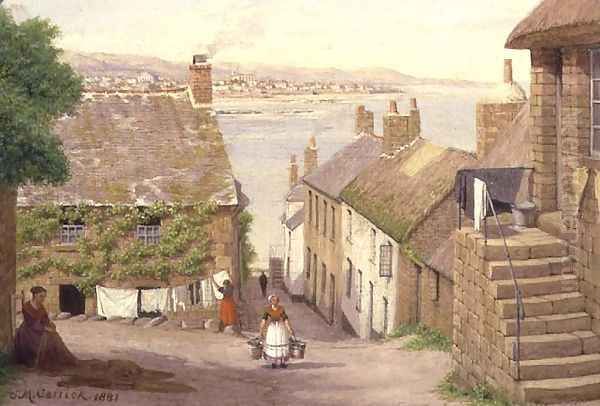 View of Penzance from Newlyn, 1881 - view 1