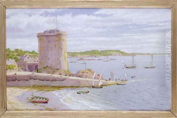 The Solidor Tower, St. Malo, 1882 - view 1