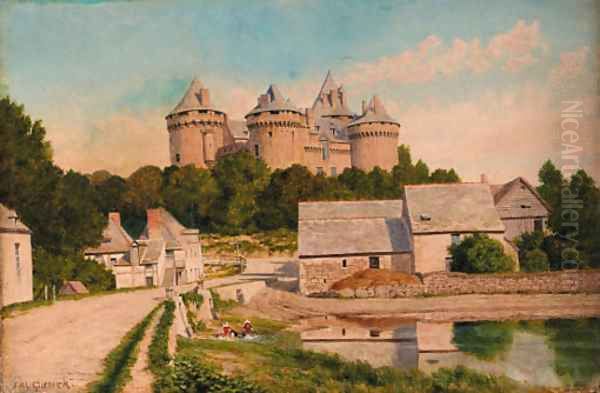 Chateau Briand, Combourg, Brittany - view 1
