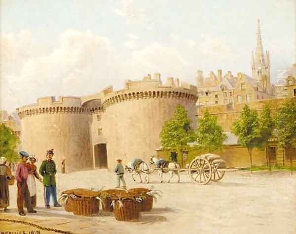 On the quay, St. Malo, France - view 1