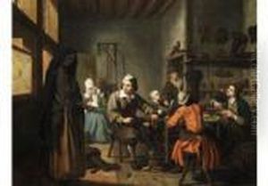 In Der Schusterwerkstatt by Jan Josef, the Elder Horemans