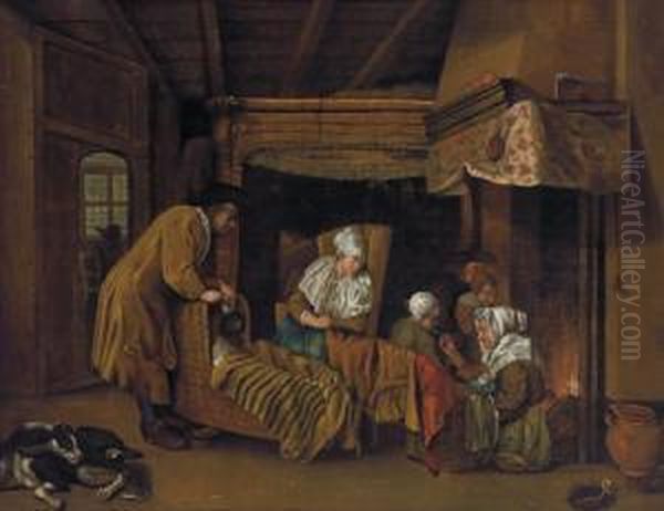 Familie In Der Stube - view 1