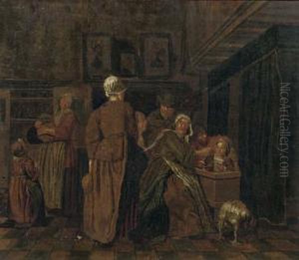 A Family In An Interior - view 1