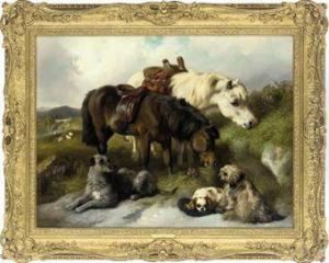 Awaiting Their Master by George W. Horlor