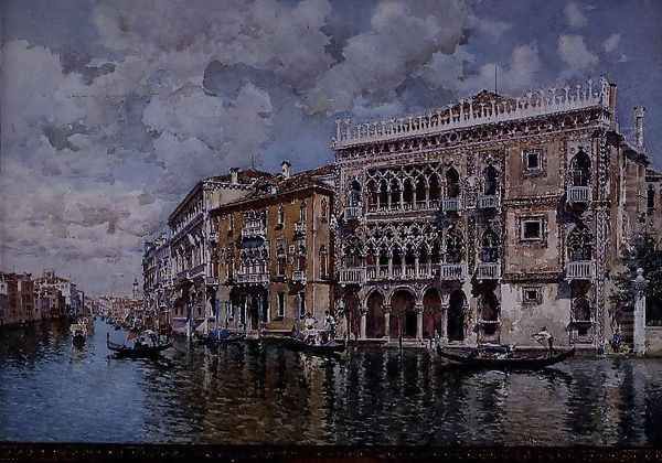 The Ca' d'Oro, Venice by Federico del Campo