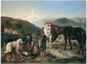 A Day's Sport In Perthshire - Preparing For The Return by George W. Horlor