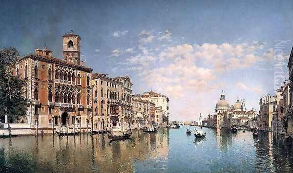 The Grand Canal Looking Towards Santa Maria Della Salute - view 1