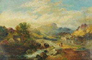 Welsh Border Scene by Joseph Horlor