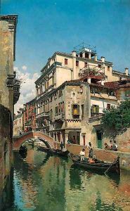A Venetian Backwater by Federico del Campo