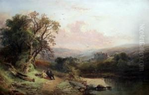 Middleham Castle, Wensleydale by Joseph Horlor