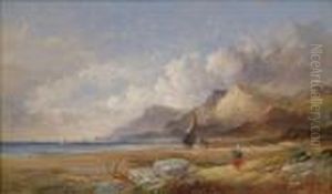On The Devon Coast by Joseph Horlor
