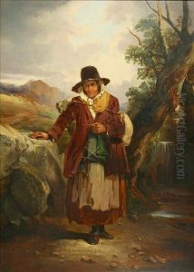 The Itinerant Welshwoman In The Hills