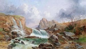 'falls On The Clyde Near Lanark