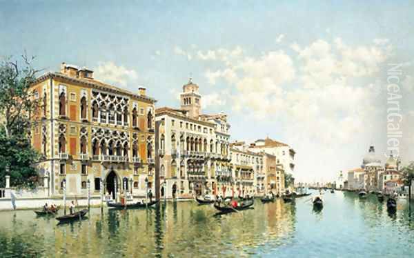 On the Grand Canal, Venice - view 1