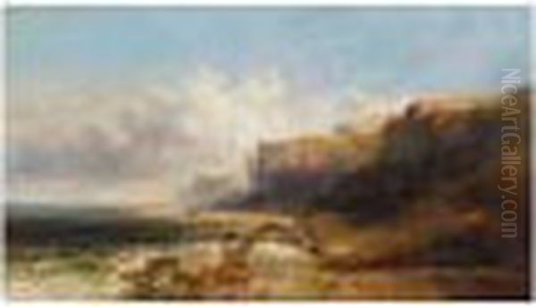 Fisherman Resting On The Beach - view 1