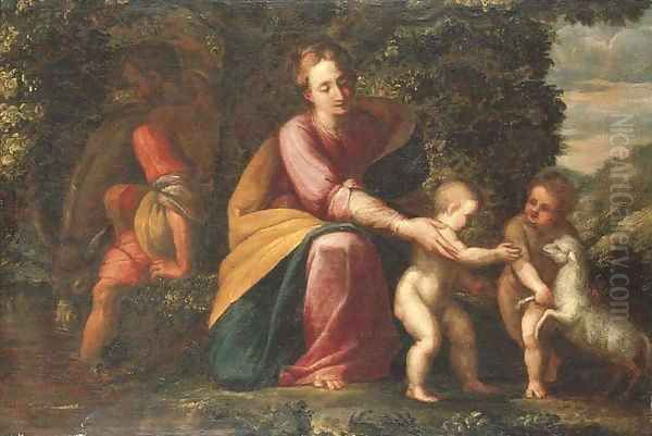 The Rest on the Flight into Egypt - view 1